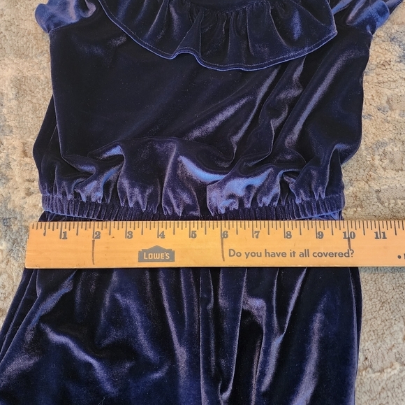 Tucker + Tate navy Velour jumpsuit - Picture 11 of 15